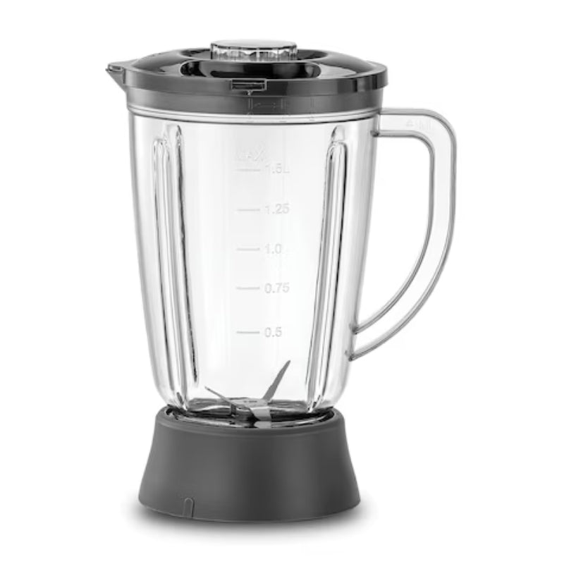 محضّر طعام 800 واط مع وعاء 2 لتر وخلاط 1.5 لتر - Black+Decker 800W Food Processor FX822-B5