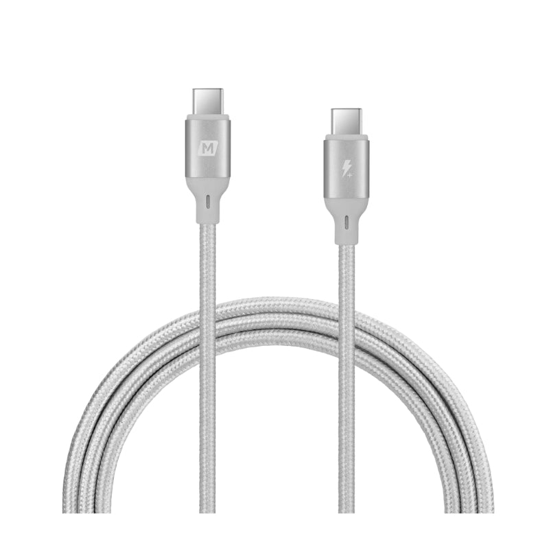 كيبل موماكس جو لينك تايب سي الى تايب سي بقدرة شحن 100 واط و طول 1.2 متر | Momax GoLink USB-C to USB-C PD 100W Braided Cable (1.2M)