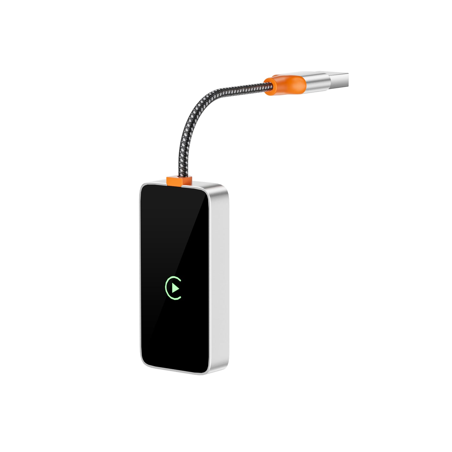 محول ويوو كار بلاي لاسلكي مع شاشة LED ومنفذ يو اس بي | WiWU Wi-CP002 Wireless CarPlay Receiver with LED & USB