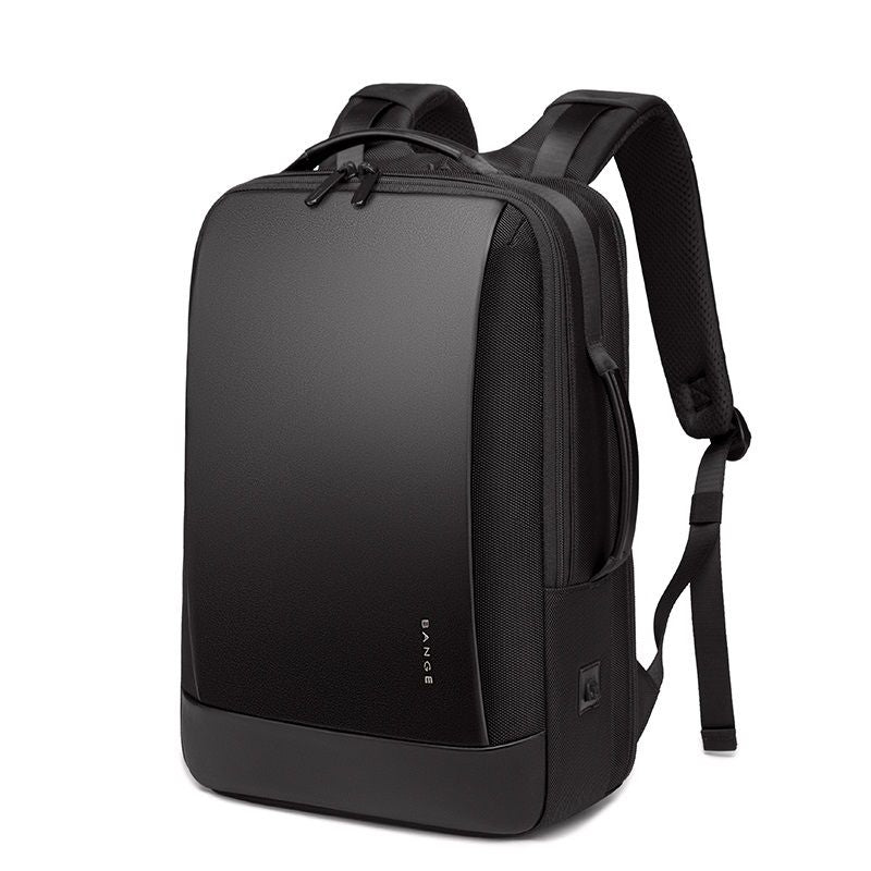 حقيبة ظهر بانجي اوكسفورد المقاومة للماء مع منفذ يو اس بي - اسود | Bange BG-S52 Oxford Cloth Waterproof Backpack with USB Port – Black