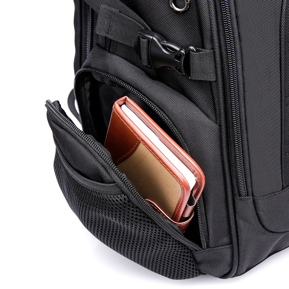 حقيبة ظهر بانجي 1903 للاعمال واللابتوب, مقاومة للماء ومضادة للسرقة مع منفذ يو اس بي | BANGE 1903 Waterproof Anti-Theft Business Laptop Backpack with USB Charging