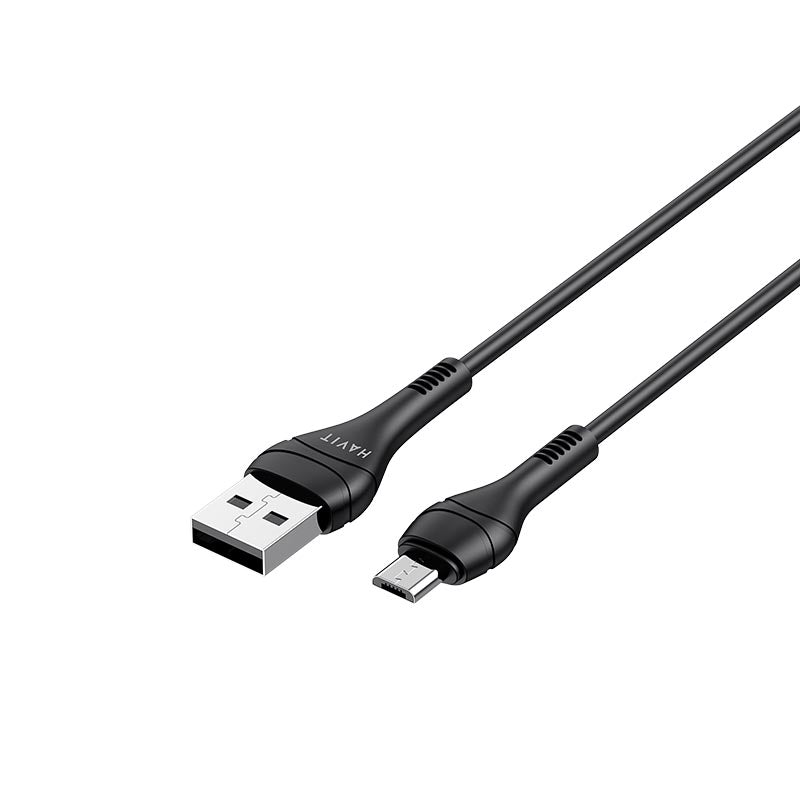 Havit CB6159 Micro Charging Cable 1m Black - كيبل مايكرو بطول 1 متر من هافيت