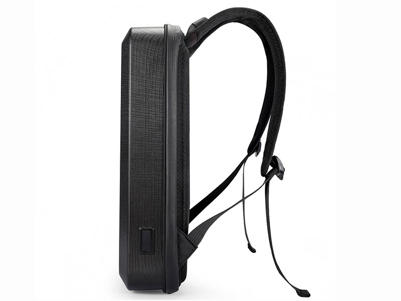 حقيبة ظهر بانجي للابتوب, بغطاء صلب مضادة للسرقة مقاومة للماء مع قفل TSA - اسود | BANGE Anti-Theft Hard Shell Waterproof TSA Lock Laptop Backpack – Black