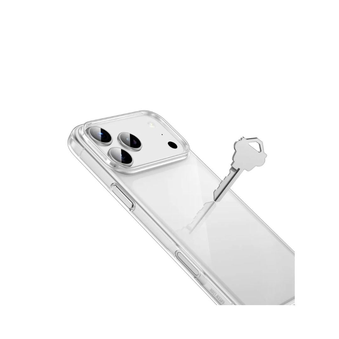 كفر جرين لايون ديلغادو لاجهزة ايفون 17 سيريز - شفاف | Green Lion Delgado PC Case for iPhone 17 Series - Clear