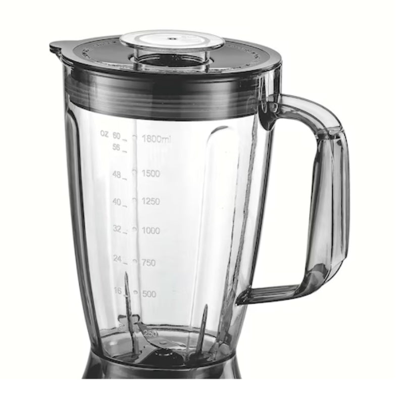 محضر طعام 750 واط بسعة 1.5 لتر مع شفرات ستانلس ستيل - Black&Decker FX775-B5 Food Processor 750W
