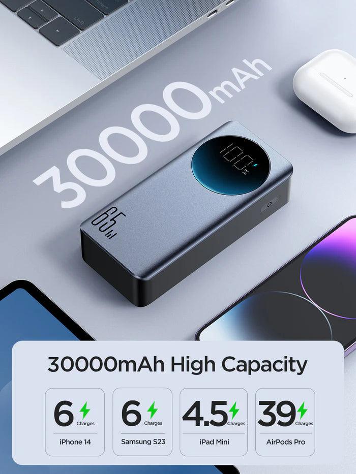 Joyroom 65W Fast Charging Power Bank 20000 & 30000mAh – باور بانك بقدرة 65واط وسعة 20000&30000 ميلي أمبير من جويروم