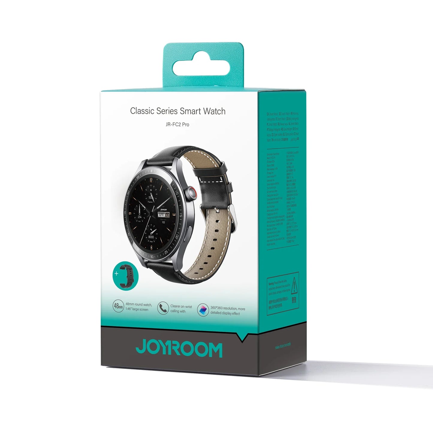 ساعة ذكية جويرووم JR-FC2 Pro كلاسيكية مع قابلية الاجابة على الاتصالات | JOYROOM JR-FC2 Pro Classic Series Smart Watch