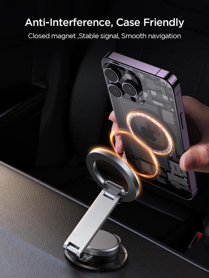 Joyroom Foldable MagSafe Car Mount -حامل جويرووم ماج سيف للسيارة قابل للطي
