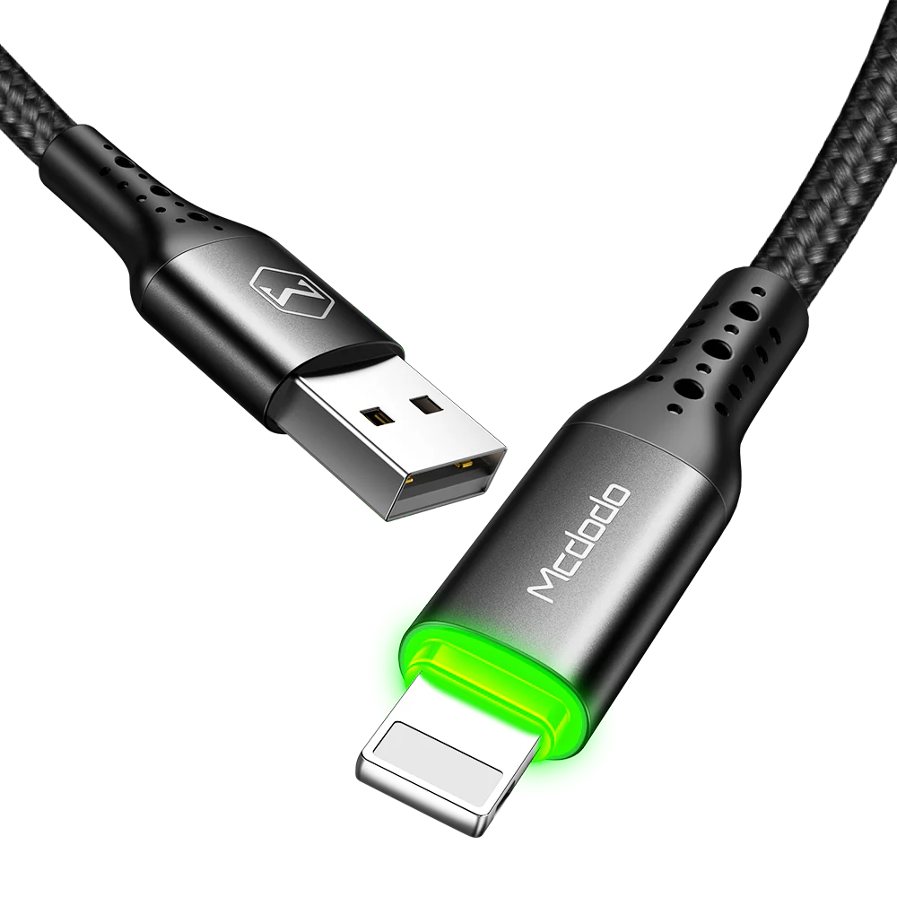 Mcdodo Auto Disconnect Lightning Charging Cable Nest Series 1.2m - مكدودو كابل شحن لايتننغ منفصل من سلسلة نيست 1.2 متر