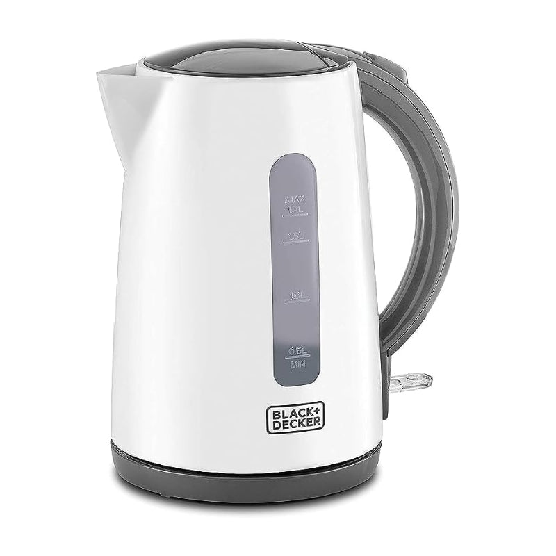 غلاية كهربائية بلاك أند ديكر خفيفة 1.7 لتر لاسلكية - Black+Decker Lightweight 1.7L cordless kettle