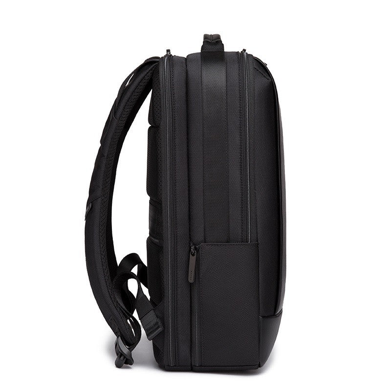 حقيبة ظهر بانجي اوكسفورد المقاومة للماء مع منفذ يو اس بي - اسود | Bange BG-S52 Oxford Cloth Waterproof Backpack with USB Port – Black