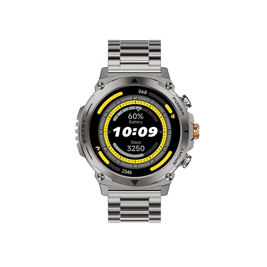 WiWU SW03 Smart Watch – 1.43" AMOLED, IP68 Waterproof - ساعة ويوو الذكية 1.43 بوصة، مقاومة للماء IP68