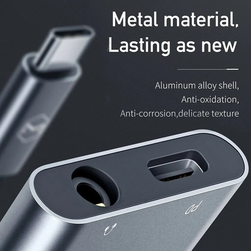 MCDODO Type C To 3.5mm Audio Cable Adapter - مكدودو محول كابل صوت من التايب سي إلى 3.5 ملم