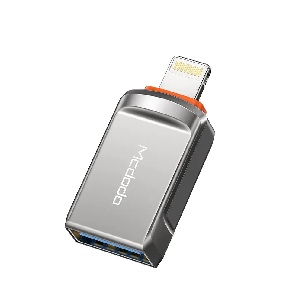 Mcdodo OTG USB-A 3.0 to Lightning Adapter - محول او تي جي يو اس بي أ الى لايتننغ من مكدودو