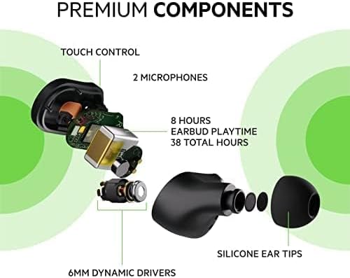 Belkin Wireless Earbuds SoundForm Play True Wireless Earphones with USB-C Quick Charge - سماعات اذن لاسلكية ساوند فورم بلاي ترو اللاسلكية مع شحن سريع يو اس بي نوع سي من بيلكن