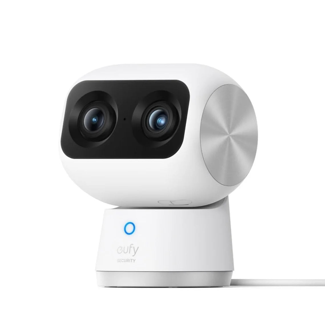 Eufy by Anker Security Indoor Cam S350 Dual Cameras 4K UHD Resolution Security Camera with 8× Zoom and 360° - كاميرا الأمان الداخلية يوفي سكيورتي بكاميرتين دقة 4ك وتدوير 360 درجة