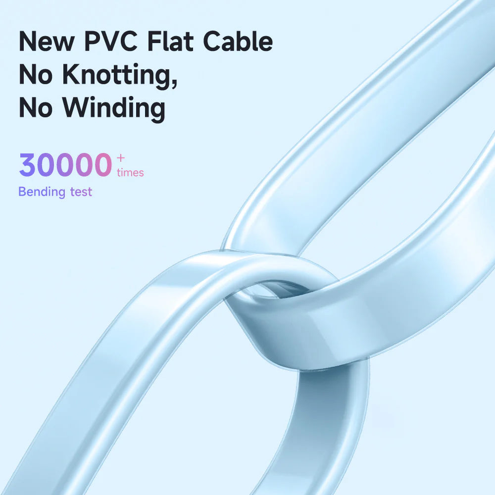 Mcdodo 6A Type-C Super Charge 90 Degree Data Cable with LED 1.2m - كيبل بيانات للشحن السريع تايب سي مع ليد بطول 1.2 متر من مكدودو