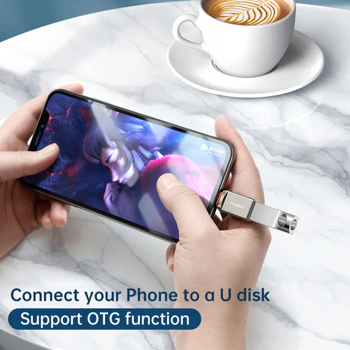 Mcdodo OTG USB-A 3.0 to Lightning Adapter - محول او تي جي يو اس بي أ الى لايتننغ من مكدودو