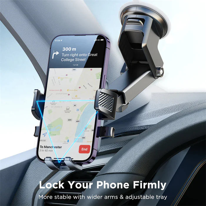 JOYROOM JR OK3 Adjustable Car Phone Mount Holder -حامل هاتف للسيارة قابل للتعديل من جوي روم
