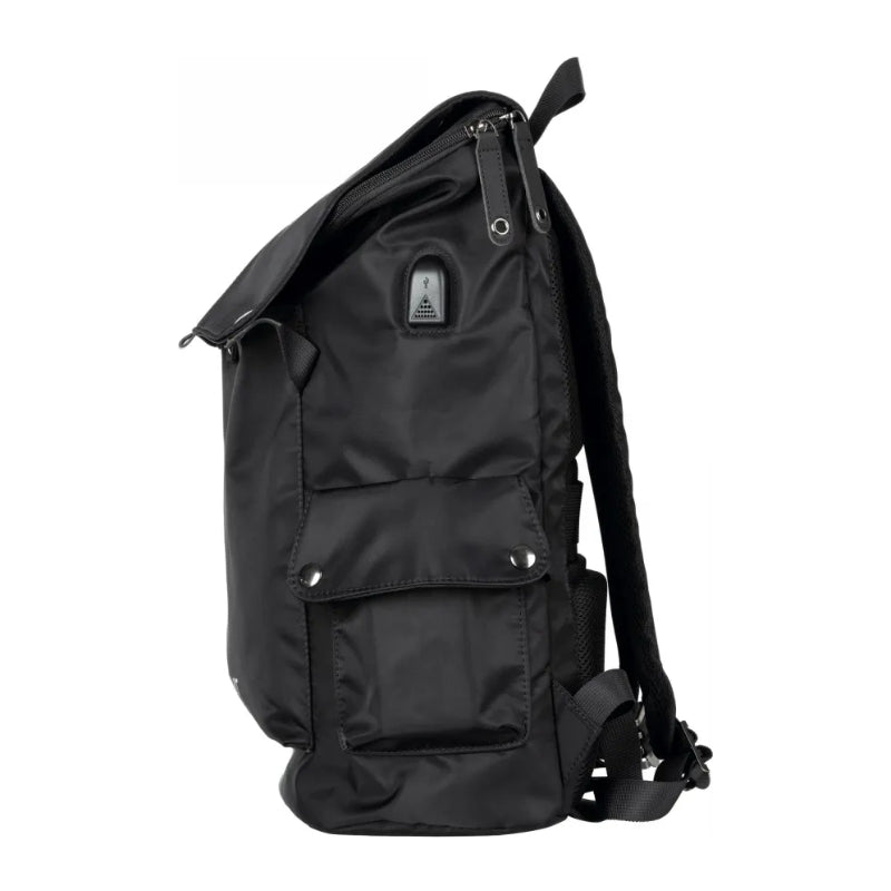 Havit H0033 Backpack with Spacious Storage - حقيبة ظهر من هافيت سوداء أنيقة ومريحة للاستخدام اليومي