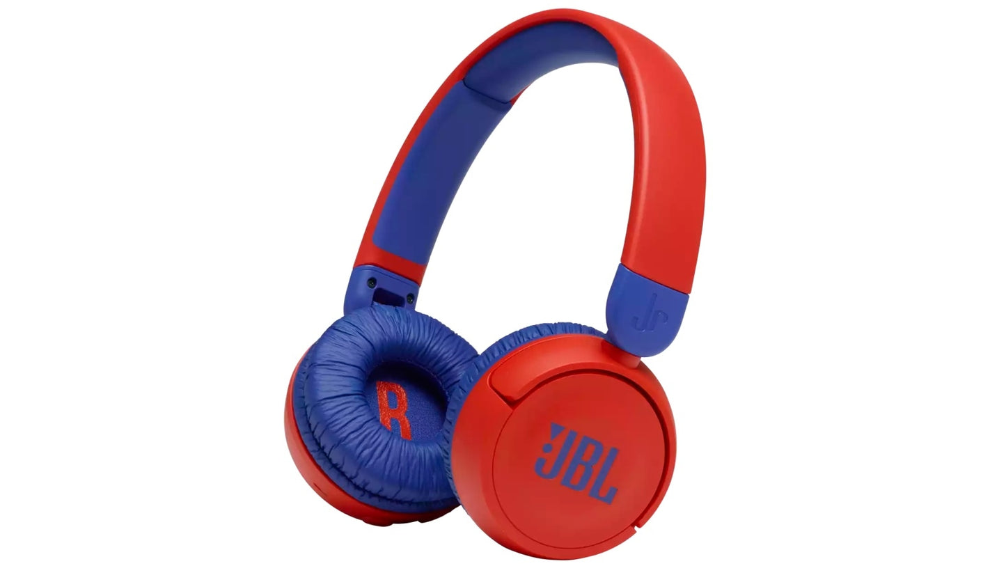 JBL JR310BT Kids Wireless On-Ear Headphones with Mic – Safe & Comfy | سماعة جي بي ال JR310BT لاسلكية للاطفال بمايكروفون, آمنة ومريحة