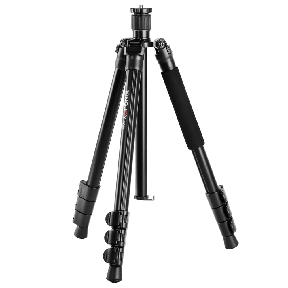 ترايبود المنيوم مع رأس كروي من بورودو - اسود | Porodo Aluminium Tripod with Ballhead - Black