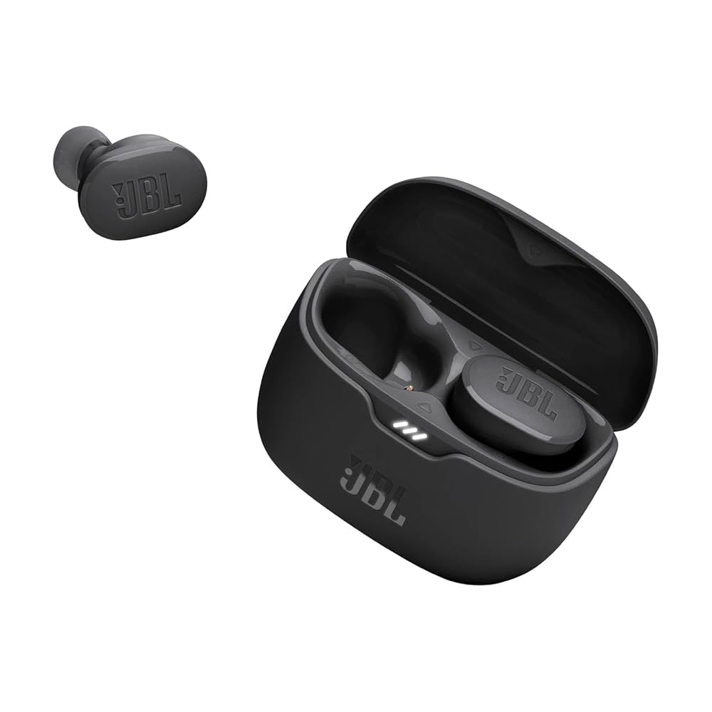 JBL Tune Buds 2 True Wireless In-Ear Earbuds with Mic, 48 Hrs Playtime | سماعة جي بي ال تون بدز 2 داخل الاذن لاسلكية مع مايكروفون, تشغيل حتى 48 ساعة