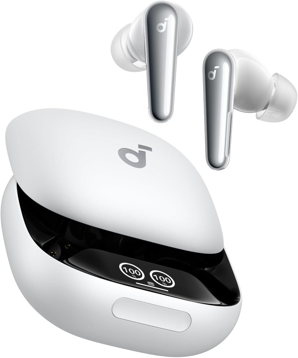 سماعة انكر ساوندكور ليبرتي 4 برو اللاسلكية, عزل ضوضاء ذكي, تشغيل حتى 40 ساعة | Anker Soundcore Liberty 4 Pro, Adaptive Noise Cancelling Wireless Earbuds, 40H Playtime