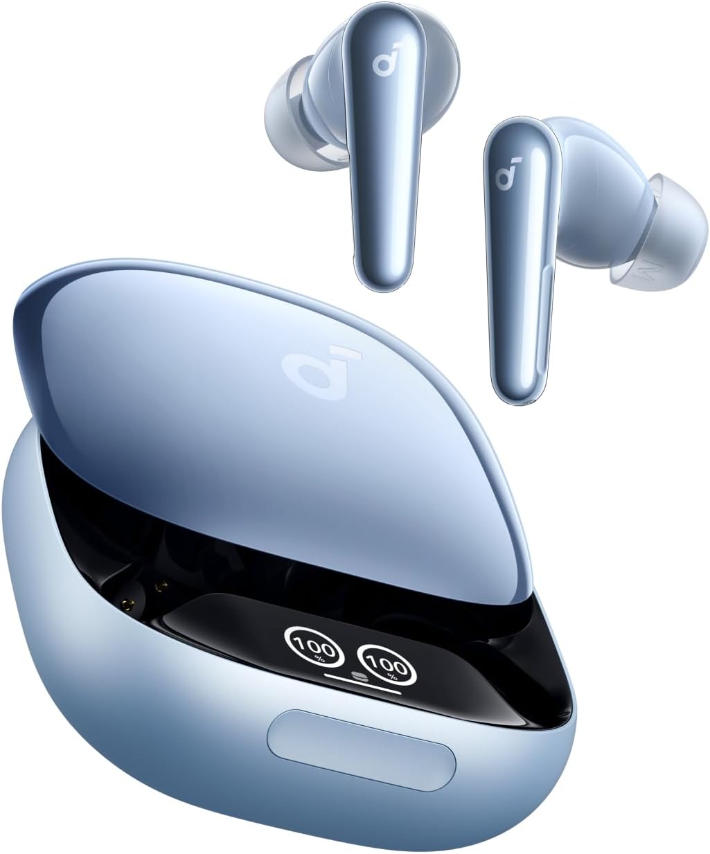 سماعة انكر ساوندكور ليبرتي 4 برو اللاسلكية, عزل ضوضاء ذكي, تشغيل حتى 40 ساعة | Anker Soundcore Liberty 4 Pro, Adaptive Noise Cancelling Wireless Earbuds, 40H Playtime