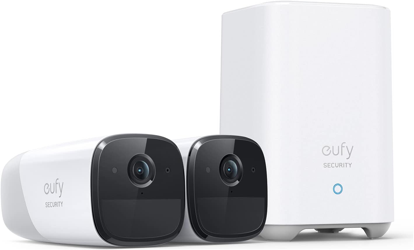 مجموعة المراقبة اللاسلكية يوفي 2 برو 2+1 مع كاميرتين من أنكر | Eufy Cam 2 Pro 2+1 kit IP Wireless Surveillance Set with 2 Cameras by Anker
