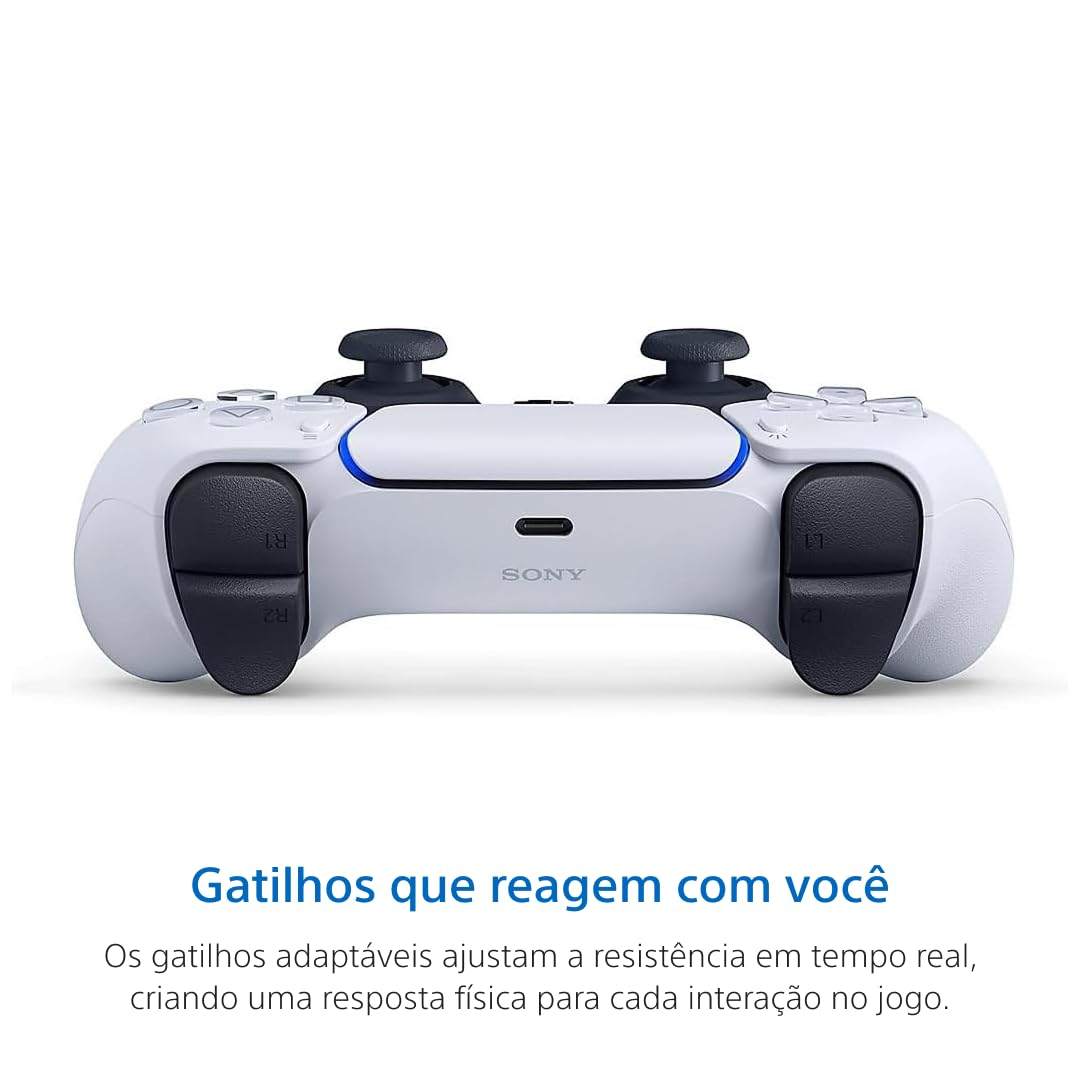 يد تحكم بلايستيشن 5 لاسلكية - PS5 DualSense Wireless Controller - White