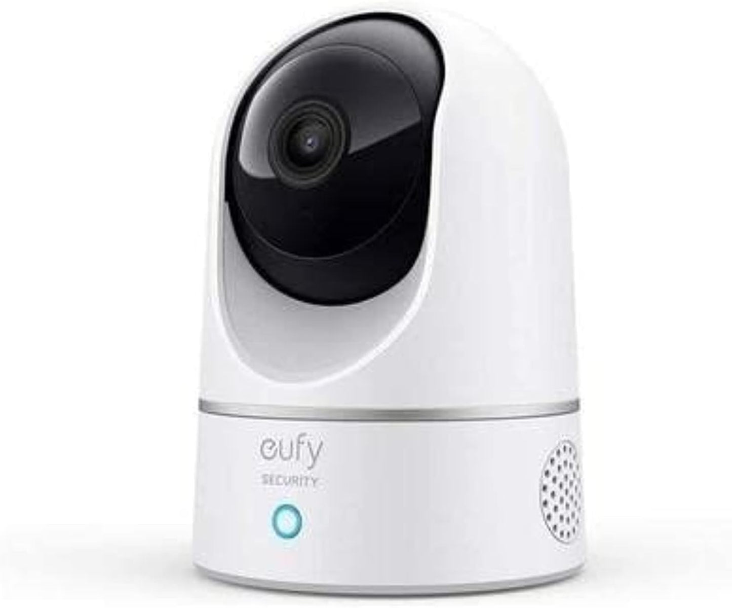 Eufy by Anker 2K Ultra HD Indoor Surveillance Camera with Swivel and Tilt - كاميرا المراقبة الداخلية بدقة عالية فائقة 2ك من يوفي بواسطة أنكر مع الدوران والميل