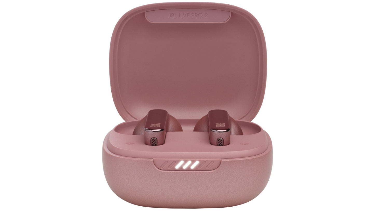 JBL Live Pro 2 True Wireless Noise Cancelling Earbuds, 40H Playtime | سماعة جي بي ال لايف برو 2 لاسلكية مع ميزة الغاء الضوضاء, تشغيل حتى 40 ساعة