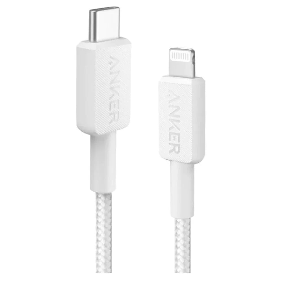 Anker 322 USB-C to Lightning Connector Braided Cable 6ft - كيبل مضفر يو اس بي سي الى لايتننع من أنكر