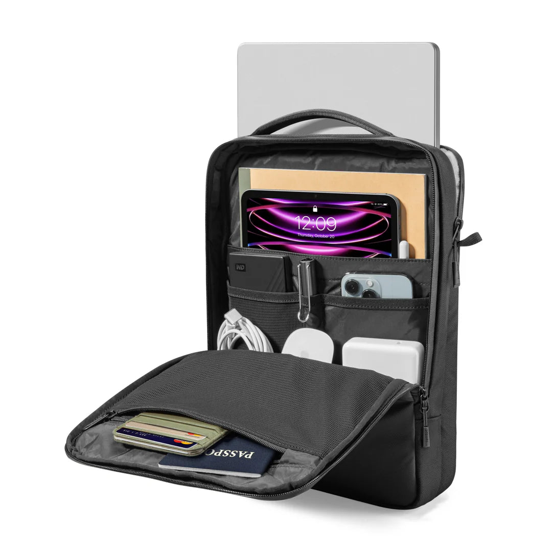 حقيبة كتف توم توك للابتوب بحجم 13.5 انش - اسود | tomtoc DefenderACE-A04 Laptop Shoulder Bag 13.5 Inch – Black