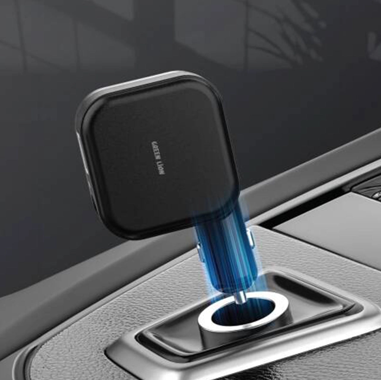 شاحن جرين لايون المزدوج للسيارة والمنزل بقدرة شحن 20 واط - اسود | Green Lion Duo Power Car & Wall Charger - Black