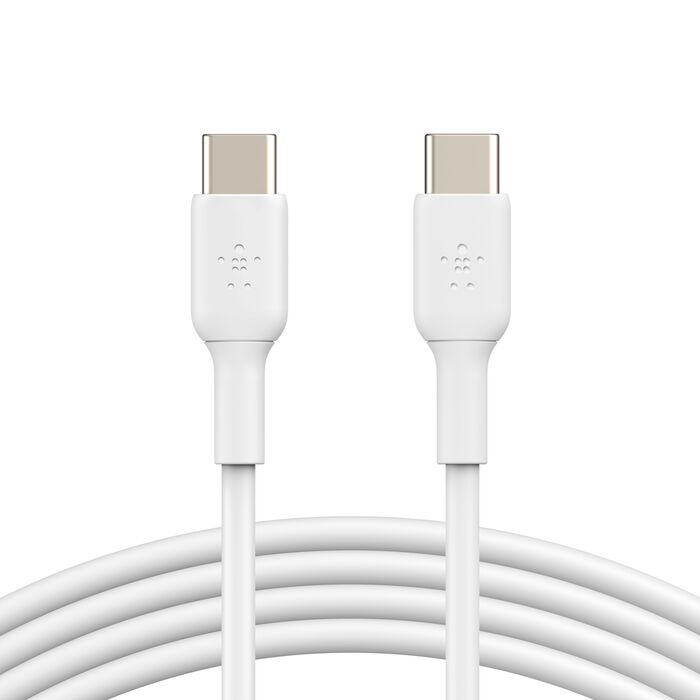 Belkin BoostCharge USB-C to USB-C 1M - كيبل شحن سريع بتقنية البوست شارجر يو اس بي سي الى يو اس بي سي بطول 1 متر