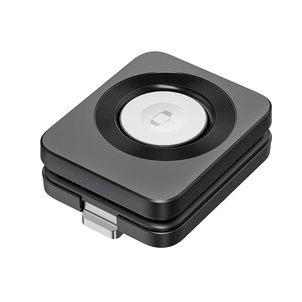 شاحن ويوو اللاسلكي 3 في 1 القابل للطي بتقنية Qi2.0 - اسود | WiWU Qi2.0 3 in 1 Folding Wireless Charger - Black