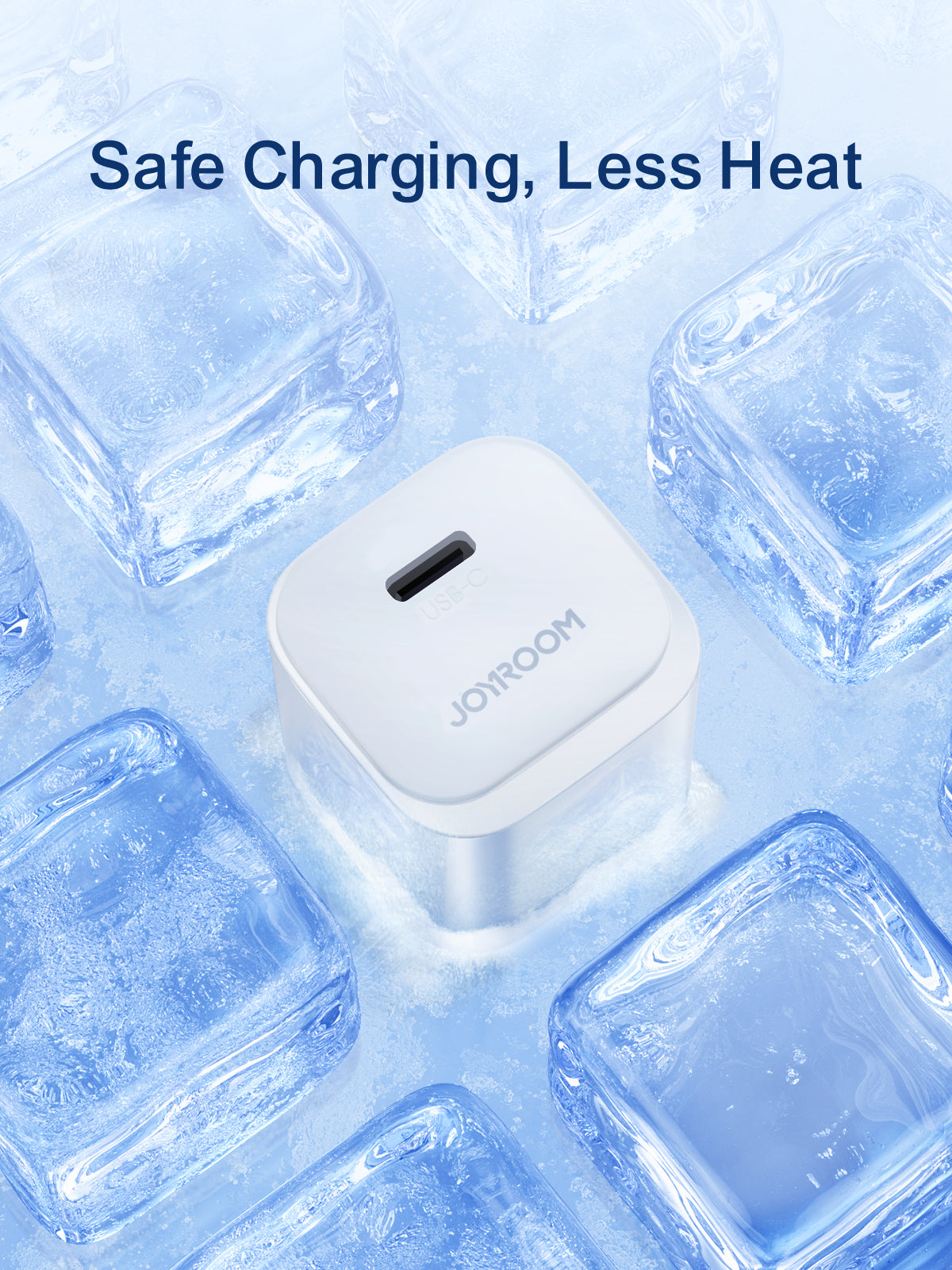 شاحن جداري جويرووم JR-TCF02 صغير بقدرة شحن 20 واط - ابيض | JOYROOM JR-TCF02 PD 20W Mini Charger – White