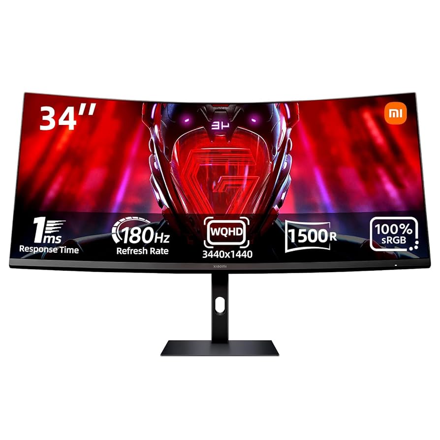 Xiaomi Curved Gaming Monitor G34WQi - شاشة شاومي G34WQi للألعاب