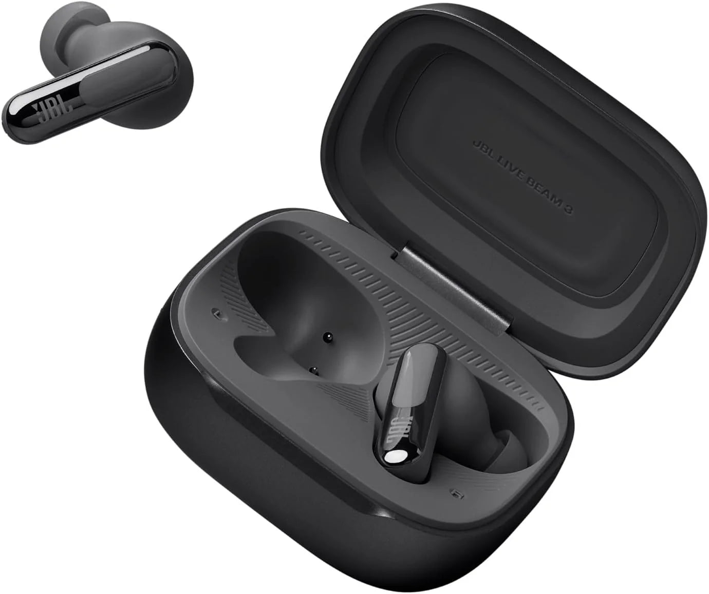 JBL Live Beam 3 True Wireless Earbuds Up to 48H Battery - سماعات لايف بيم 3 اللاسلكية داخل الاذن, بطارية حتى 48 ساعة