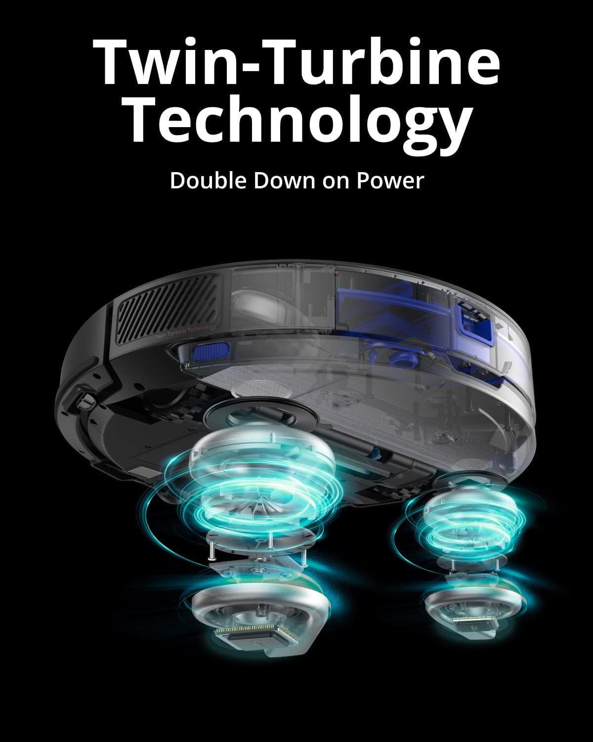 روبوت تنظيف انكر يوفي روبوفاك X8 هايبرد | Eufy by Anker Robovac X8 Hybrid