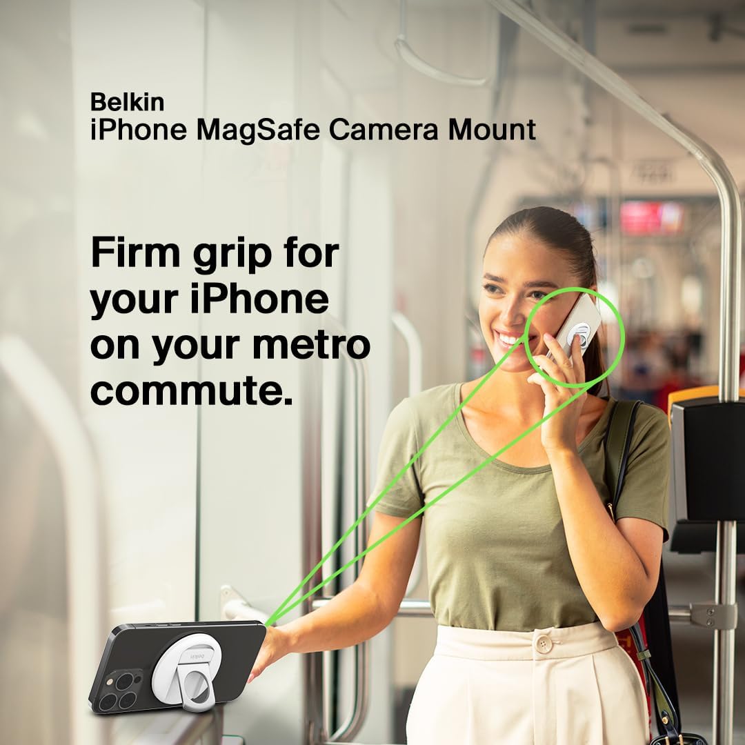 Belkin iPhone Mount with MagSafe for Mac Notebooks - بلكن حامل كاميرا لجهاز ماك بوك وايفون من ماج سيف