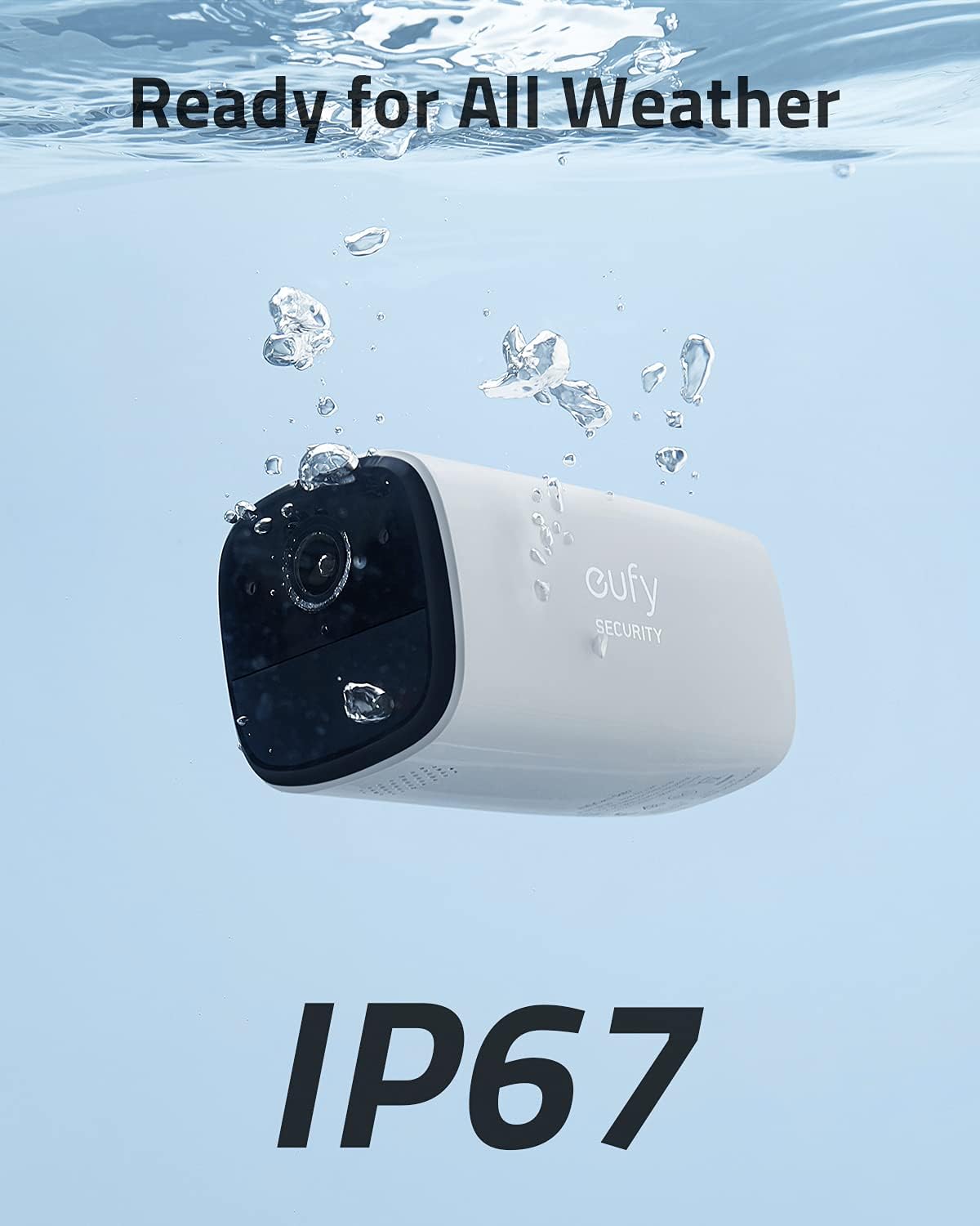 Eufy Security SoloCam E40 Security Camera Outdoor Wireless 2K Resolution by Anker -كاميرا مراقبة يوفي سولو كاميرا لاسلكية للاستخدام الخارجي دقة 2ك كشف متقدم عن الأشخاص بتقنية الذكاء الاصطناعي مقاومة للطقس