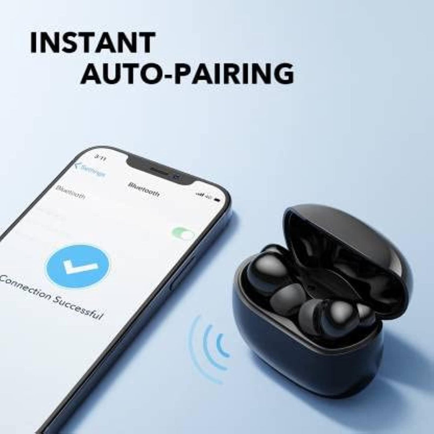 Soundcore By Anker R100 True Wireless Earbuds Black - سماعات ساوند كور من انكر ار100 ترو لاسلكية باللون اسود