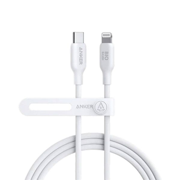 Anker 542 USB-C to Lightning Cable (Bio-Based) 3ft - كيبل يو اس بي سي الى لايتننغ بطول 3 أقدام من انكر
