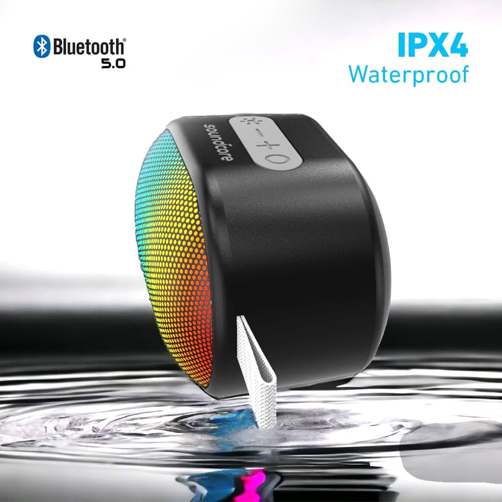 سماعة انكر ساوندكور بايرو ميني المحمولة, 10 ساعات تشغيل | Anker Soundcore Pyro Mini Portable Bluetooth Speaker, 10H Playtime