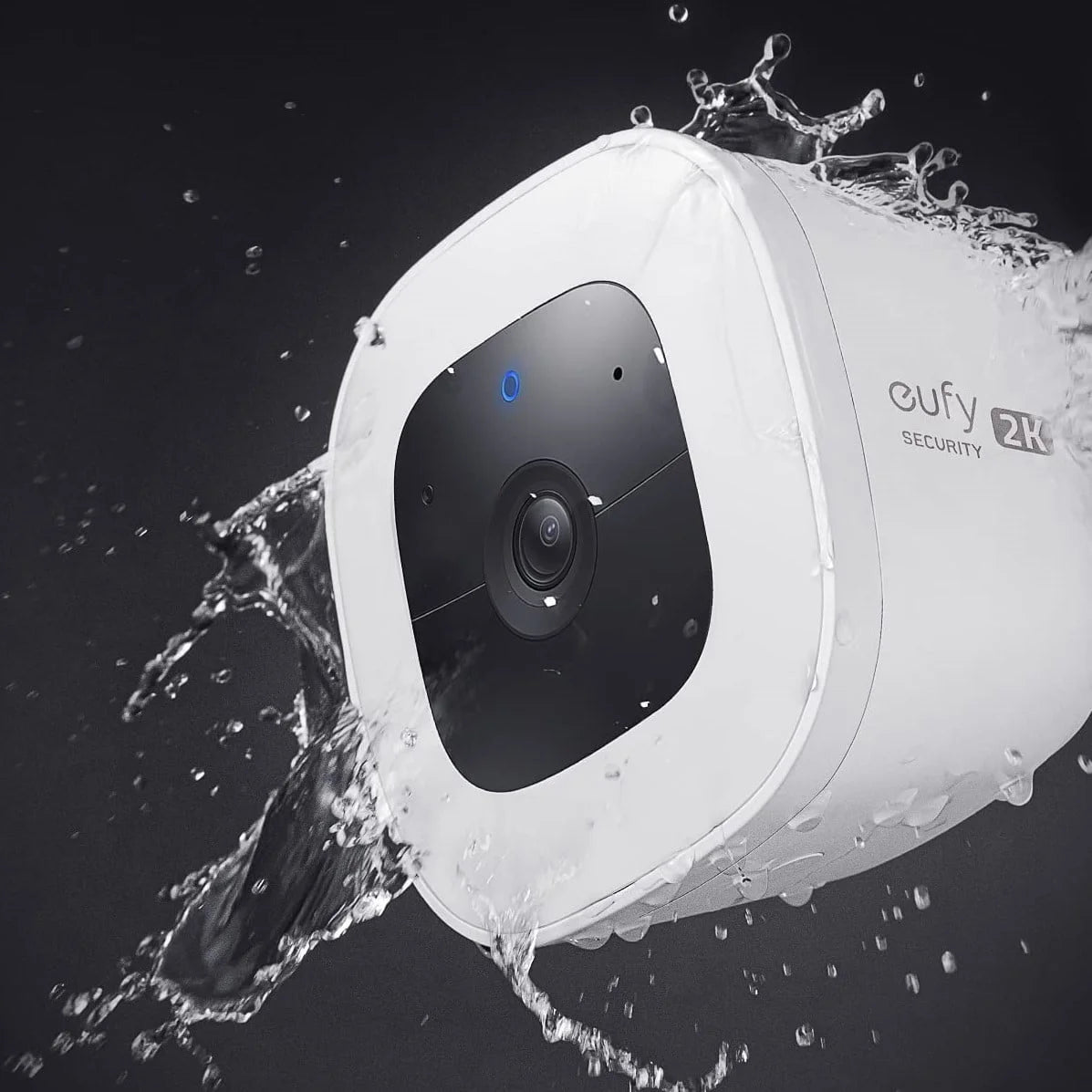 Eufy by Anker Security SoloCam L40 Outdoor Wireless 2K Spotlight Camera Battery powered - يوفي كاميرا سولو كام اللاسلكية الخارجية مع إضاءة ليد وبطارية 2ك من أنكر