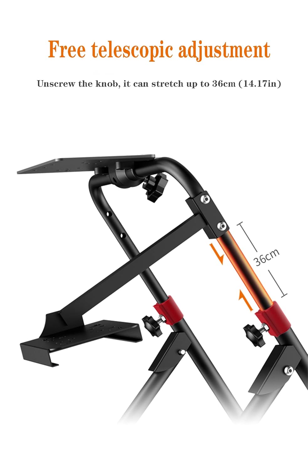 حامل عجلة قيادة قابل للتعديل - PXN-A9 Durable and Adjustable Steering Wheel Stand