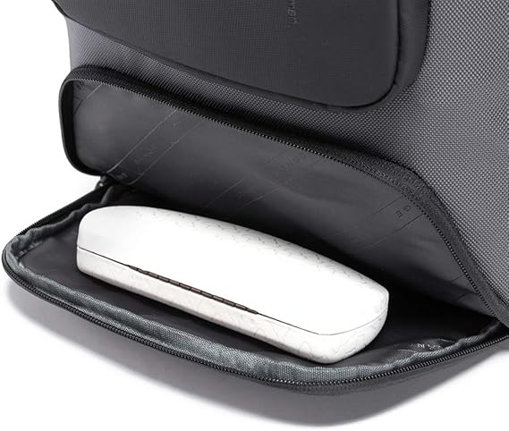 حقيبة ظهر بانجي لابتوب وسفر مع منفذ شحن يو اس بي - رمادي | BANGE Laptop Bag & Travel Backpack with USB Charger Port – Gray